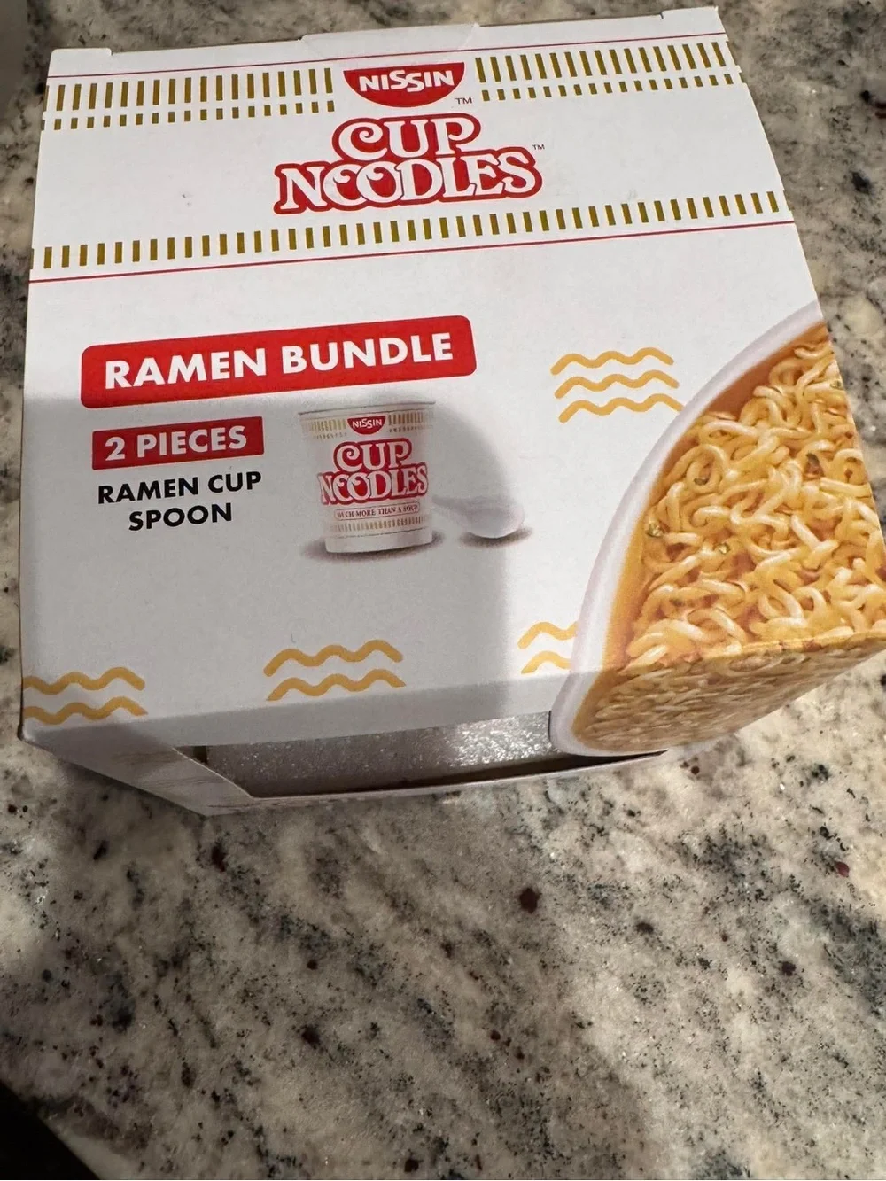 ISSI Cup Noodles Ramen Bundle – White & Red